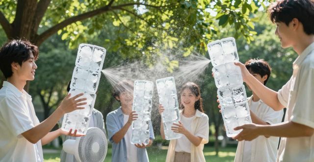 大冰块降温方法_管城区夏季防暑降温大冰块_大冰块户外活动使用时长